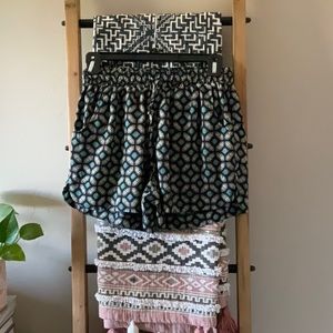 Cute boho shorts!
